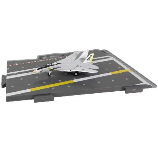 Grumman F-14B Tomcat Fighter Aircraft "VF-142 Ghostriders" (CVN-65) Aircraft Carrier Deck 1/200 Diecast Model by Forces of Valor image {4}