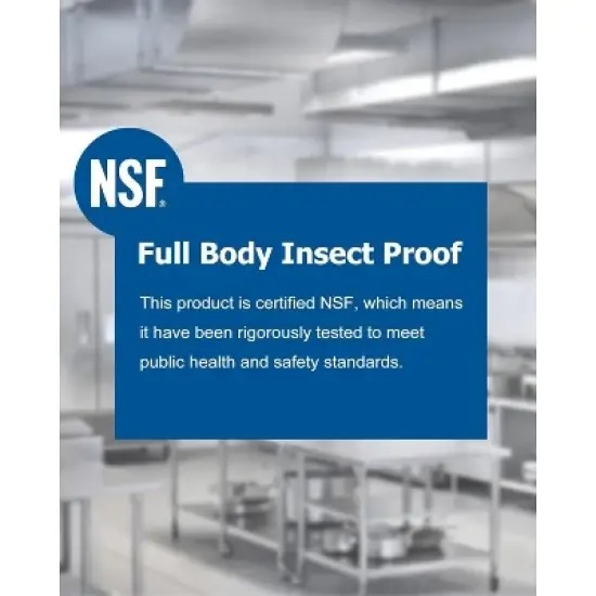 CuisinSmart 6 Pack Steam Table Pan, Stainless Steel Catering Pans, Commercial Anti-Jamming Hotel Pan with Handle, 2.5/4/6 Inch Deep image {6}