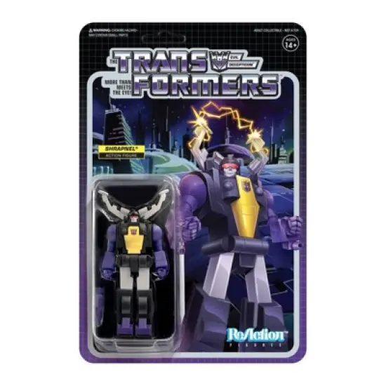 Super7 Transformers ReAction Figure - Shrapnel image {1}