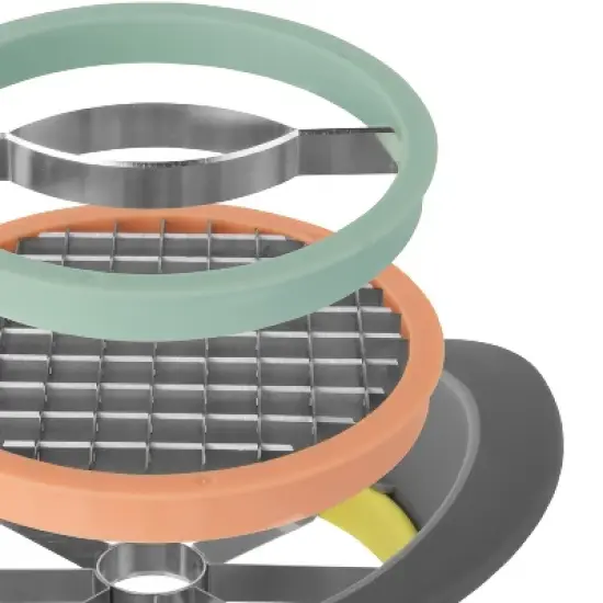 BergHOFF Leo 4 Pc All-in-One Slicer Set 7", Stainless Steel image {4}