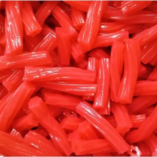 Watermelon Licorice Bits by It's Delish, 2.5 LBS (40 Oz) Jumbo Container Jar image {1}