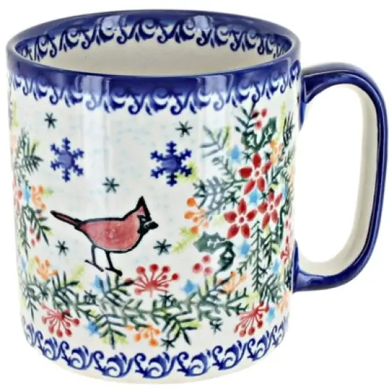 Blue Rose Polish Pottery Vena Mug image {26}