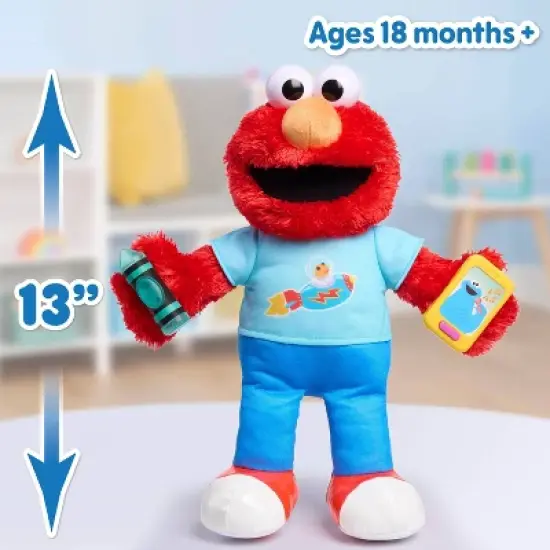 Sesame Street Plush Learning Elmo image {2}