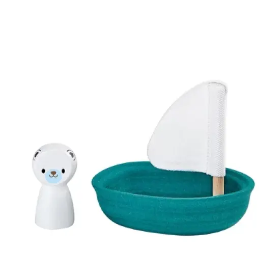 Plantoys| Sailing Boat - Polar Bear image {2}
