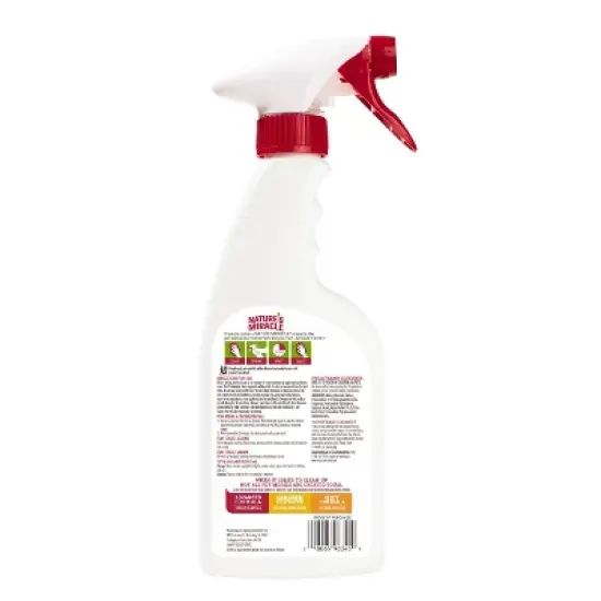 Nature's Miracle Unscented Stain and Odor Remover for Dogs and Cats - 14 fl oz image {1}