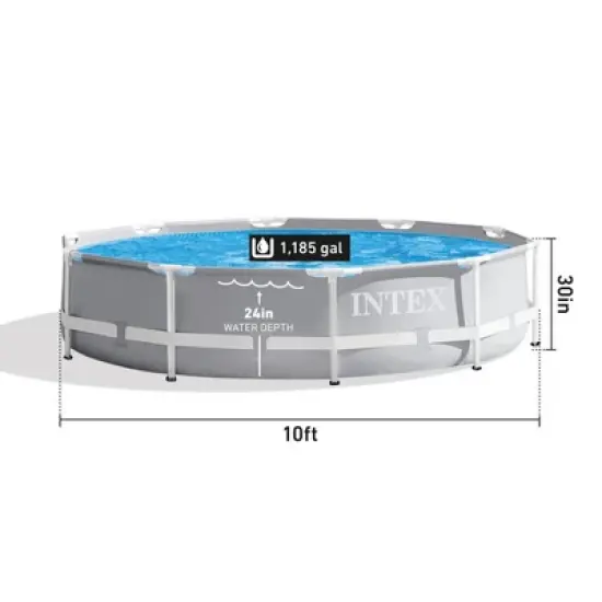 Intex Prism Frame Above Ground Swimming Pool image {3}
