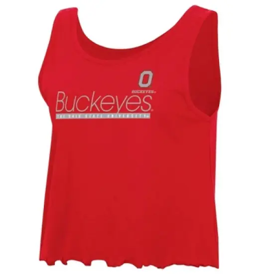 NCAA Ohio State Buckeyes Women's Crop Tank Top image {2}