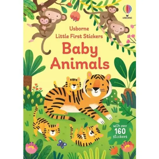 Little First Stickers Baby Animals - by  Jane Bingham (Paperback) image {1}