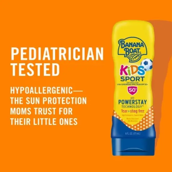 Banana Boat Kids Sport Sunscreen Lotion - SPF 50+ - 6 fl oz image {2}