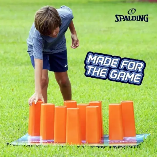 Spalding Football Pylon Toss Game - Portable Fun for All Ages image {4}