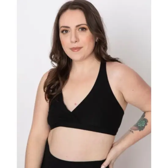 AnaOno Women's Niya Post-Surgery Recovery Pullover Lounge Bra  image {2}