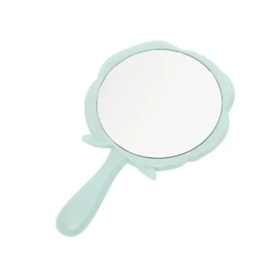 Unique Bargains Rose Flower Handheld Mirror 1 Pc image {4}