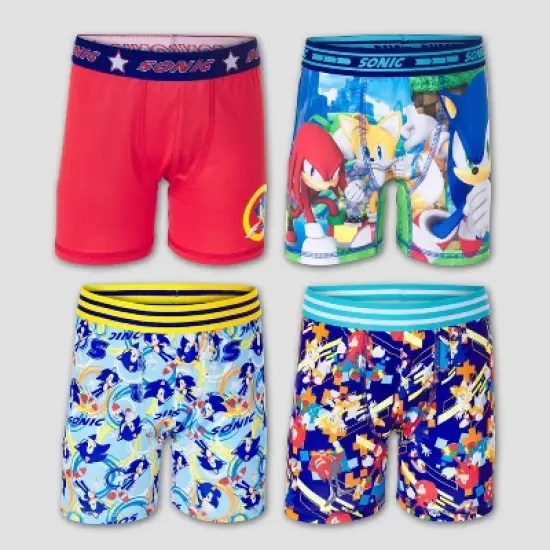 Boys' Sonic the Hedgehog 4pk Underwear image {2}