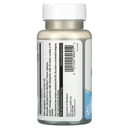 KAL Chlorophyll, 20 mg , 100 Tablets image {2}