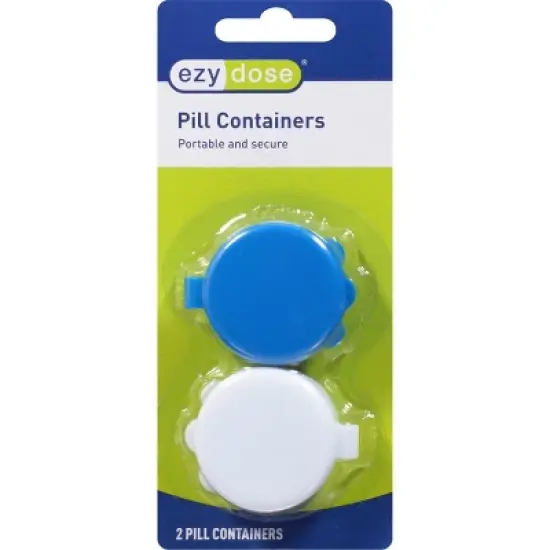 Ezy Dose Pill Containers 2 ea image {1}