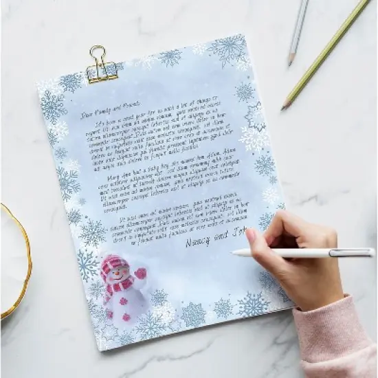 Great Papers! Stationery Letterhead Winter Holiday Magic Multicolor 50 sheets (2024038) image {3}