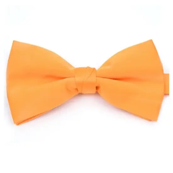 Men's Pre-tied Adjustable Length Bow Tie - Formal Tuxedo Solid Color image {19}