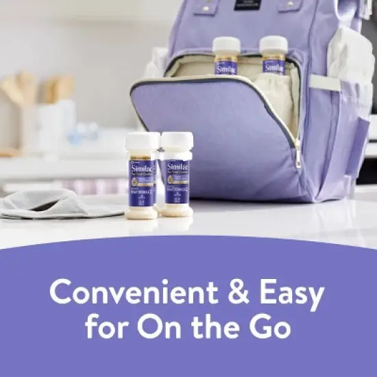 Similac Pro-Total Comfort Ready to Feed Infant Formula Bottles - 2 fl oz/8ct image {7}