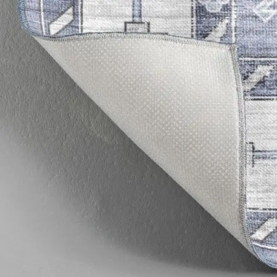 nuLOOM Frida Persian Medallion Machine Washable Indoor/Outdoor Patio Area Rug image {6}