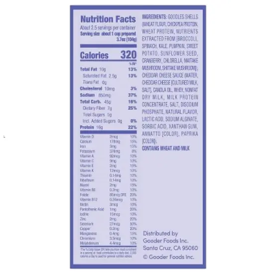 Goodles Ched Over Heels Mild Cheddar Liquid Mac & Cheese - 9oz image {2}