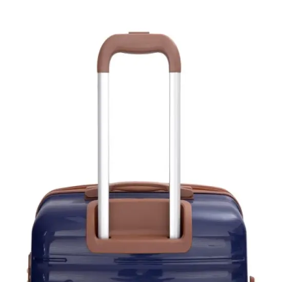 NAYSAYE Luggage 5 Piece Set with Travel Bag and Toiletry Bag TSA Lock Spinner Wheels for Travel, Blue, 18.7"*11.22"*29.13" image {2}