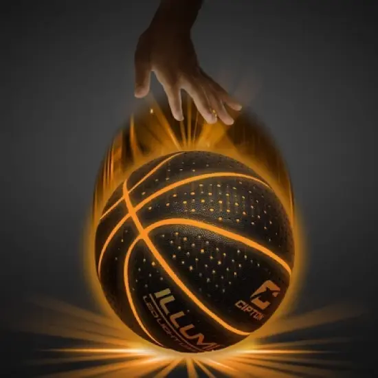CIPTON LED Composite 28.5" Basketball - Black image {4}