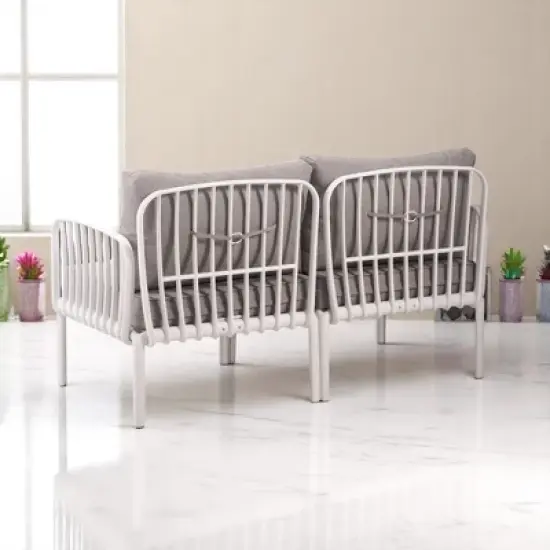 6-Piece Modular Outdoor Sofa Set with Cushions, Coffee Table & Removable Covers, Outdoor L-Shaped Sectional Sofa Set for Patio image {4}