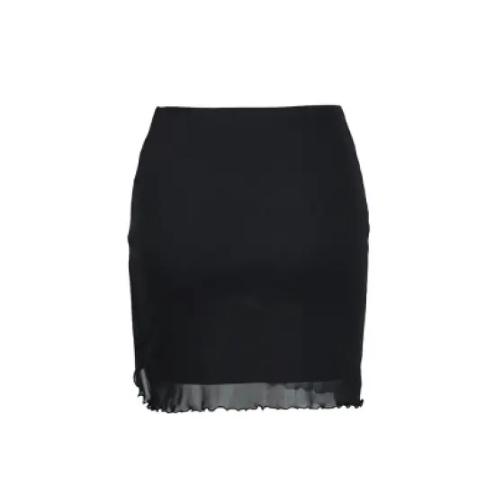 Women's Coastal Cowgirl Layered Mini Skirt image {4}