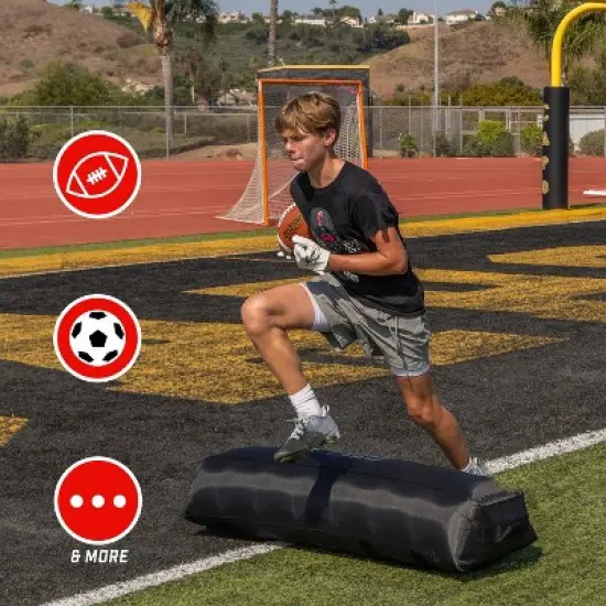 GoSports Inflatable Football Step Over Dummy & Blocking Pad - 4 ft image {3}