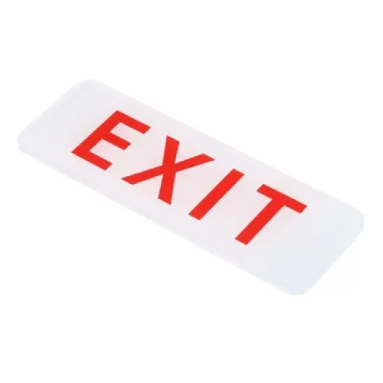 Unique Bargains Acrylic Self-Adhesive Waterproof Home Business Self Adhesive Exit Sign image {4}