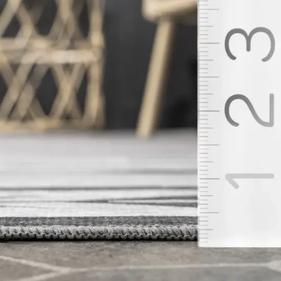 nuLOOM Katia Southwestern Machine Washable Indoor/Outdoor Patio Area Rug image {2}