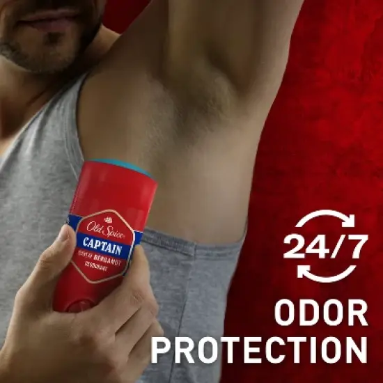 Old Spice Men's Red Collection Captain Deodorant - 3oz image {3}
