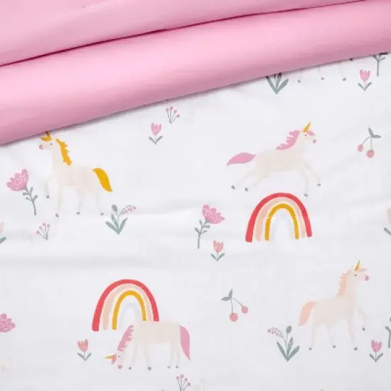 Unicorn Cotton Kids' Comforter Set - Pillowfort&trade; image {3}