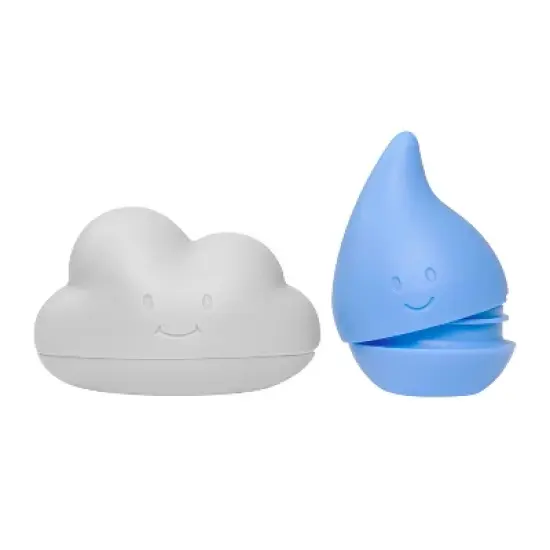Ubbi Contemporary Cloud and Droplet Bath Squeeze Toy image {5}