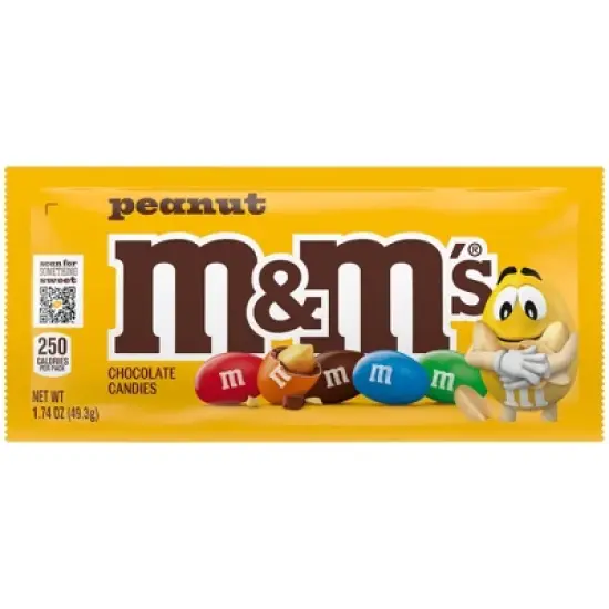 M&M's Peanut Single - 1.74oz image {1}