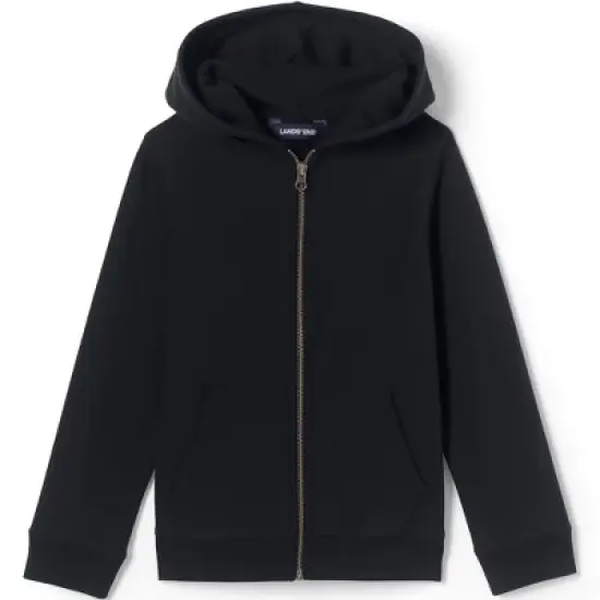 Lands' End School Uniform Kids Zip Front Sweatshirt image {3}