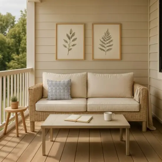 Creative Products Herringbone Print 1 16 x 16 Indoor / Outdoor Pillow image {6}