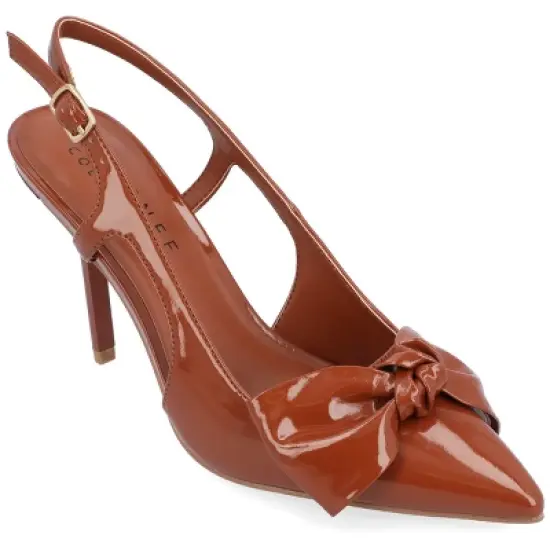 Journee Collection Womens Viera Tru Comfort Foam Mid Heel Pointed Toe Pumps image {11}