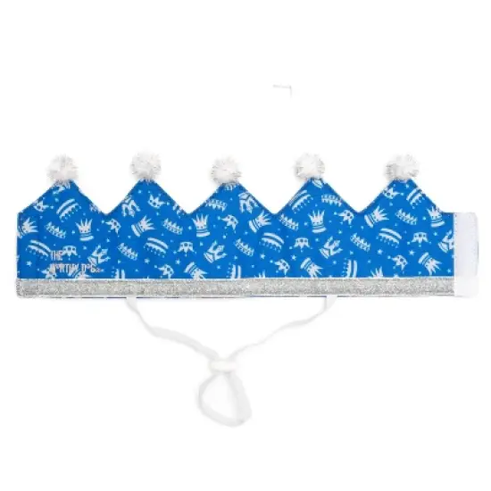 The Worthy Dog Adjustable Birthday Party Crown Accessory image {1}