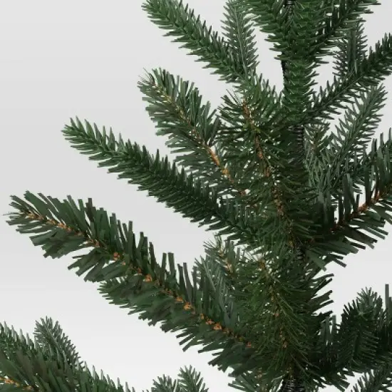 24" Mini Artificial Christmas Tree with Black Base - Wondershop&trade;: Tabletop Green Faux Floral, Indoor Decor image {2}