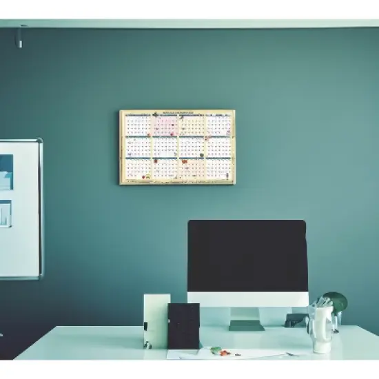 Recycled Seasonal Laminated Wall Calendar, Illustrated Seasons Artwork, 24 x 37, 12-Month (Jan to Dec): 2026 image {3}