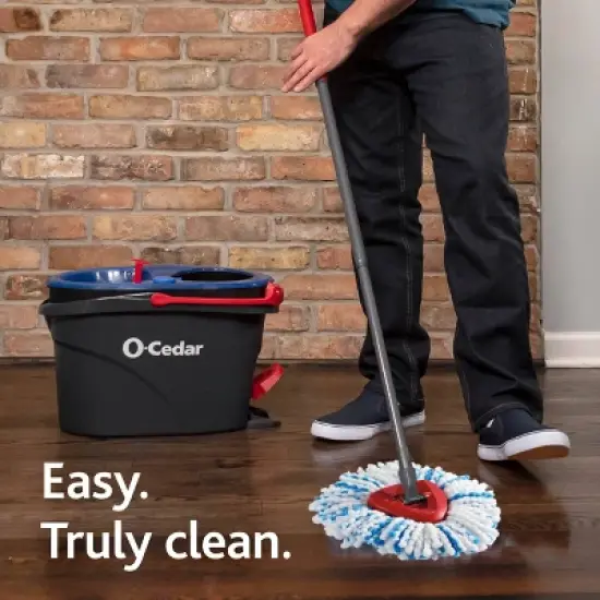 O-Cedar RinseClean Deep Clean Mop Head Replacement Pack image {6}