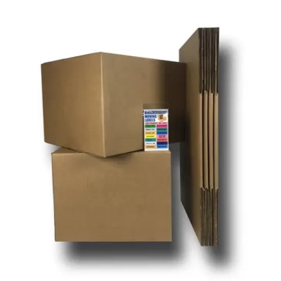 Moving Boxes With Labels image {11}