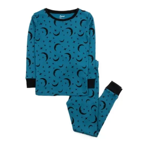 Leveret Kids Two Piece Cotton Pajamas image {9}
