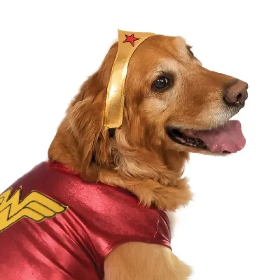 Warner Bros. Wonder Woman Halloween Dog Costume - L image {1}