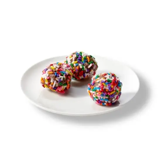 Sprinkle Coated Chocolate Donut Holes - 10oz - Favorite Day&trade; image {1}