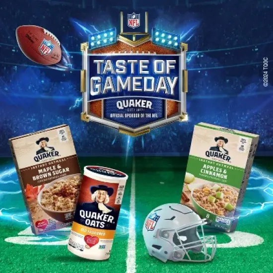 Quaker Fruit & Cream Instant Oatmeal Variety - 8ct/9.8oz image {5}