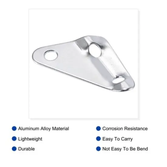 Unique Bargains Aluminum Rope Tensioner Tent Cord Adjuster for Outdoor Camping Hiking image {2}