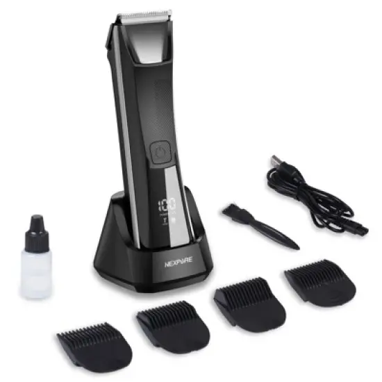 NEXPURE Bikini Trimmer Pubic Hair Trimmer& Groin Ball Shaver for Women and Men IPX5 Waterproof image {1}