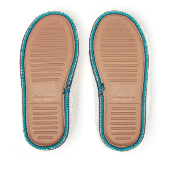 Dearfoams Men's Papa Bear Teddy Clog Slipper image {3}